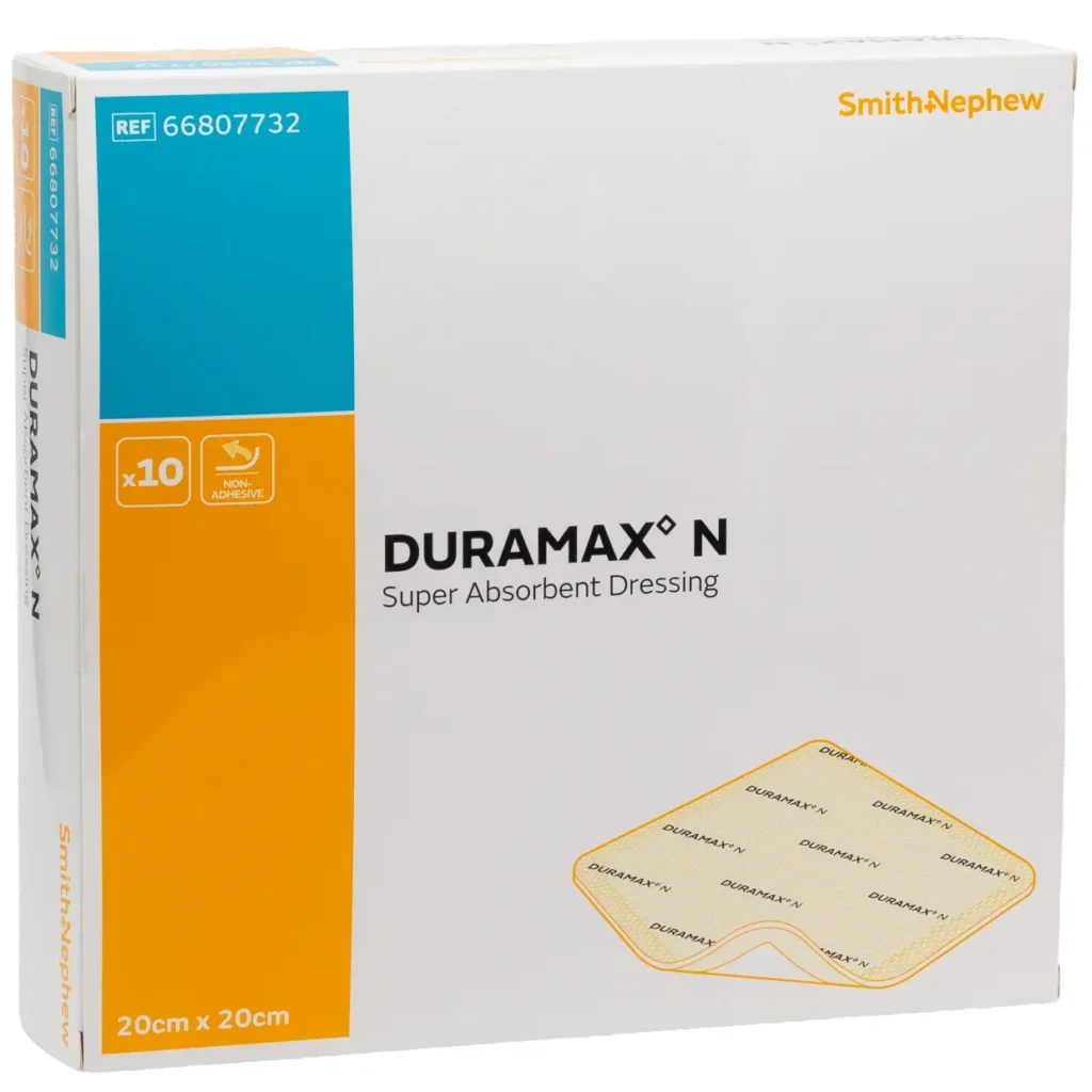 DURAMAX N Superabsorber 20 × 20 cm – 10 Stück