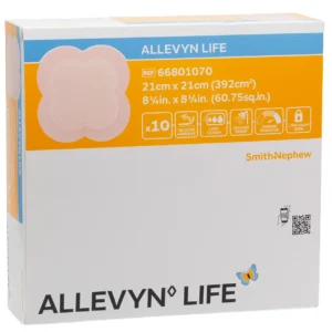 Smith & Nephew ALLEVYN LIFE Schaumverband 21 × 21 cm – 10 Stück