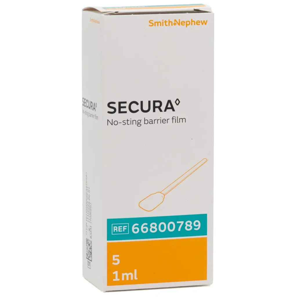 SECURA No-Sting Barrier Film Applikatoren 1 ml, 5 Stück – Produktfoto