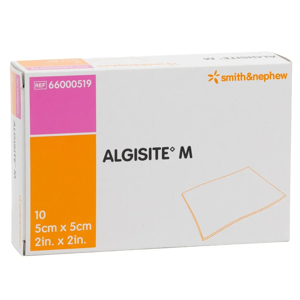 ALGISITE M Alginatkompresse 5 × 5 cm – Produktfoto