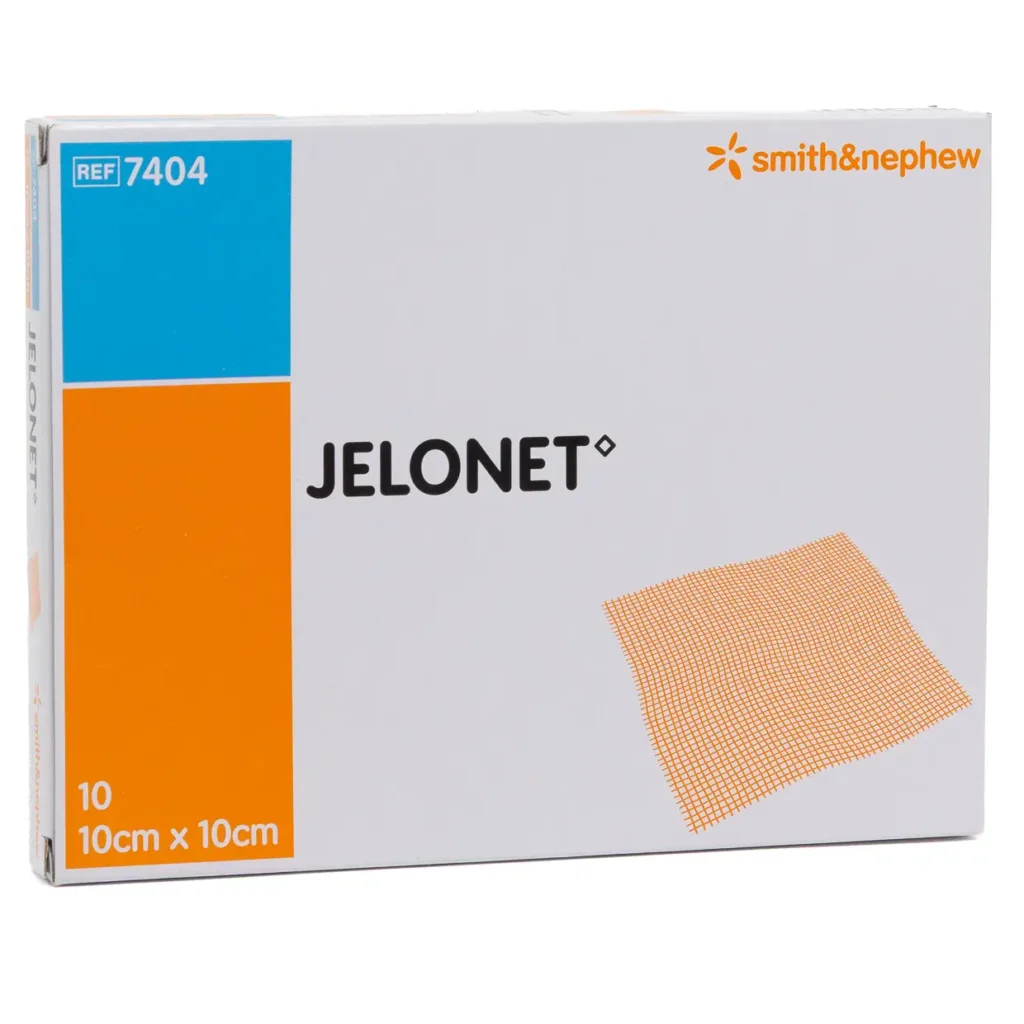 JELONET Paraffingaze 10 × 10 cm – Produktfoto