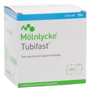Tubifast 2-Way Stretch Blue Line 7,5 cm × 10 m – Produktfoto