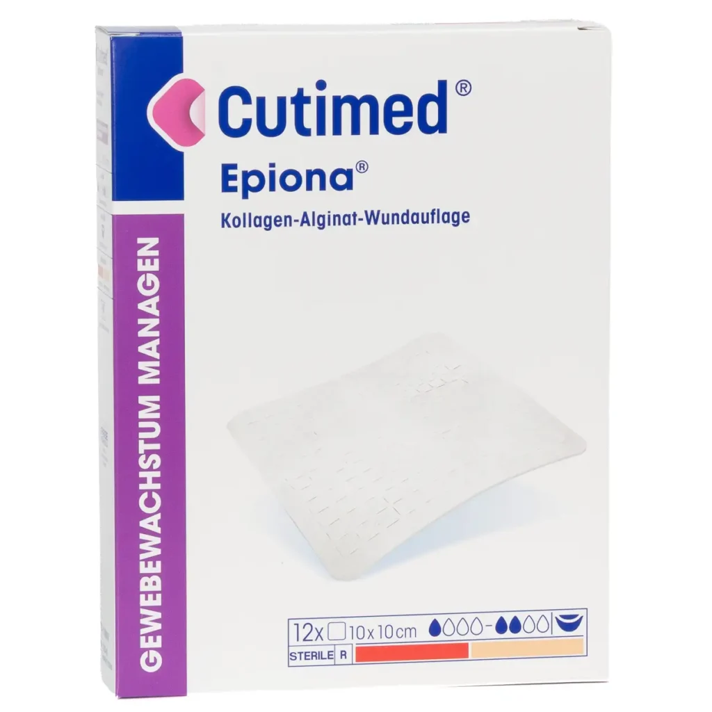 Cutimed Epiona 10 × 10 cm – Packung mit 12 Stück