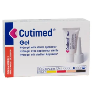 Cutimed Gel 8 g – Packung mit 10 Tuben und 10 Applikatoren