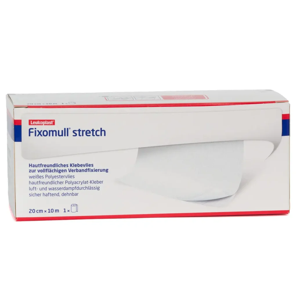Fixomull stretch 20 cm × 10 m – Packung mit 1 Rolle