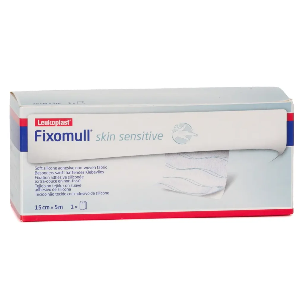 Fixomull skin sensitive 15 cm × 5 m – Packung mit 1 Rolle