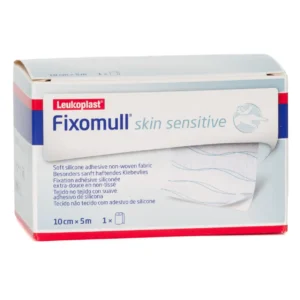 Fixomull skin sensitive 10 cm × 5 m – Packung mit 1 Rolle