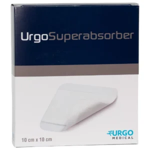 Packung UrgoSuperabsorber, 10 × 10 cm, 25 Stück