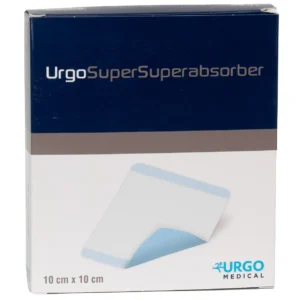 Packung UrgoSuperSuperabsorber, 10 × 10 cm, 10 Stück