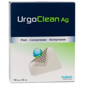 Packung UrgoClean Ag, 10 × 12 cm, 20 Stück