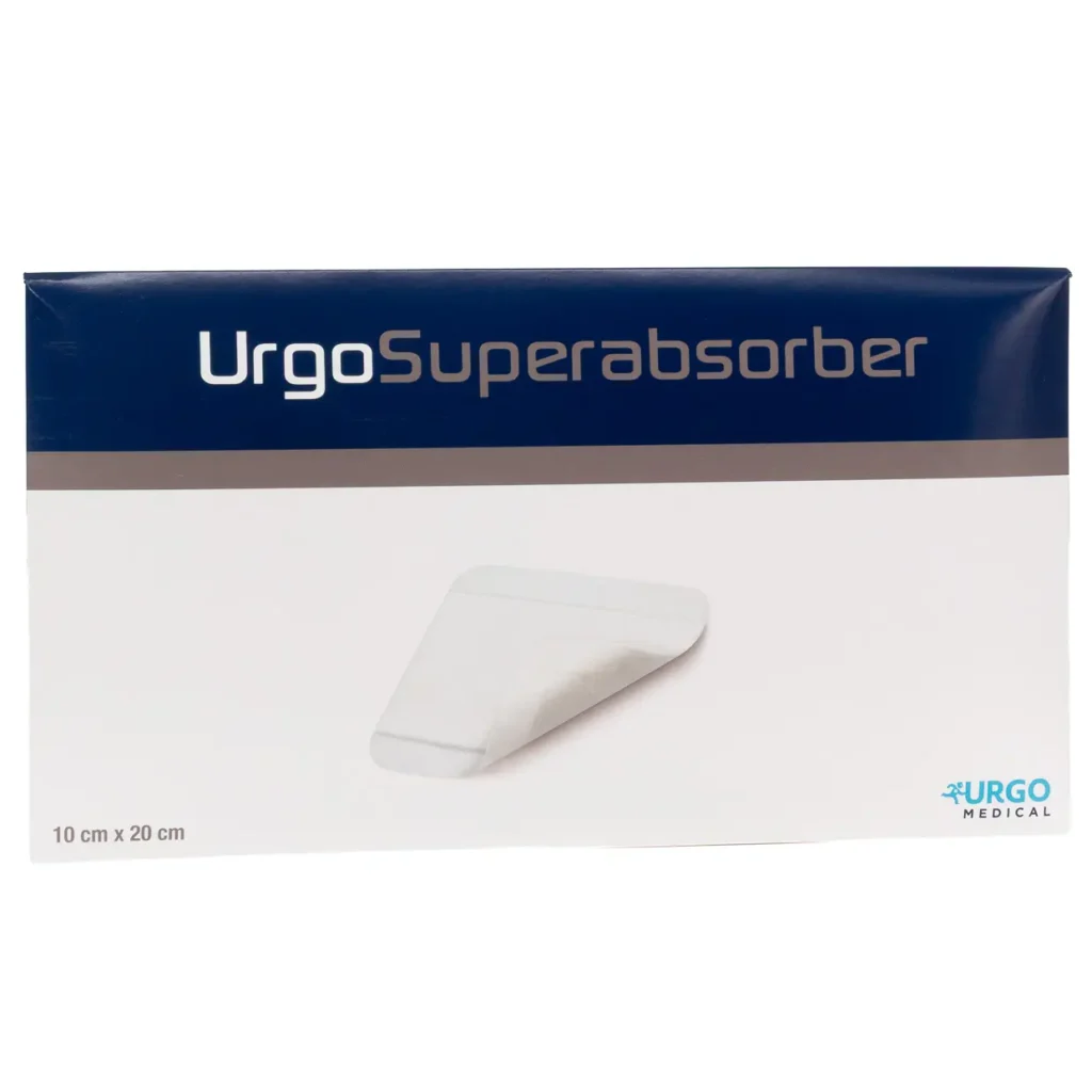 Packung UrgoSuperabsorber, 10 × 20 cm, 10 Stück
