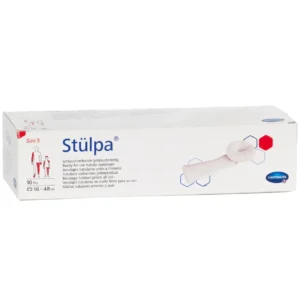 HARTMANN Stülpa gebrauchsfertige Schlauchverbände, Größe 3; Umfang 16–48 cm, 10 Fertigverbände – Produktverpackung