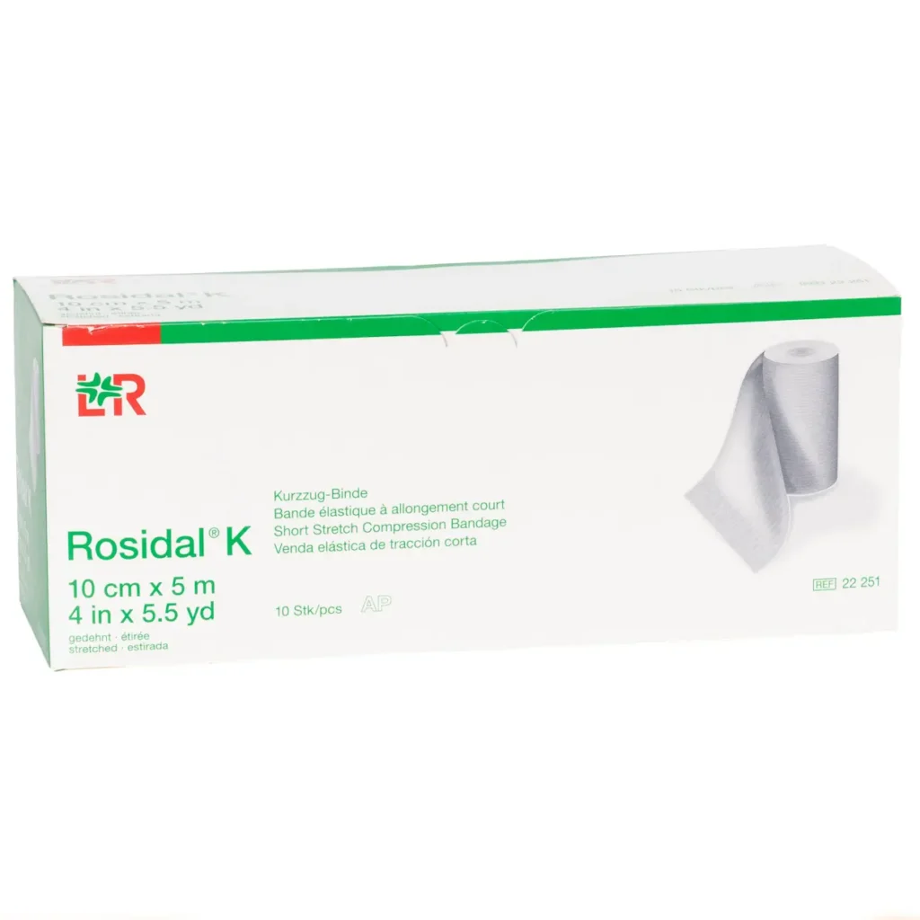 Verpackung Rosidal K Kurzzugbinde, 10 cm × 5 m, 10 Binden