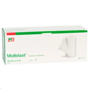 Verpackung Mollelast Elastische Fixierbinde, 10 cm × 4 m, 20 Binden