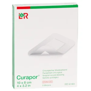 Verpackung Curapor Chirurgischer Wundverband, 10 × 8 cm, 5 Wundverbände