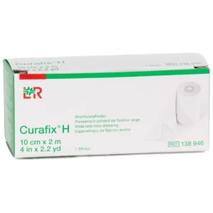 Verpackung Curafix H Breitfixierpflaster, 10 cm × 2 m, 1 Rolle